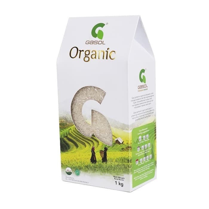 Gasol Beras Organic - Beras 1kg