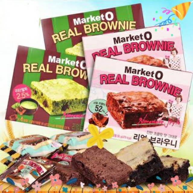 MARKET O REAL BROWNIE 120 gr