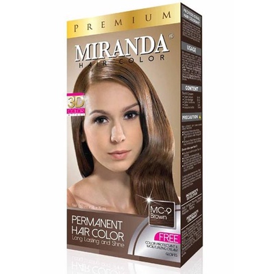 [23 WARNA] [BPOM] Miranda Hair Colour 30gr 30ML | Cat Rambut Miranda | Black Hitam | Brown Coklat | Blue Biru | Pastel | Golden Kuning