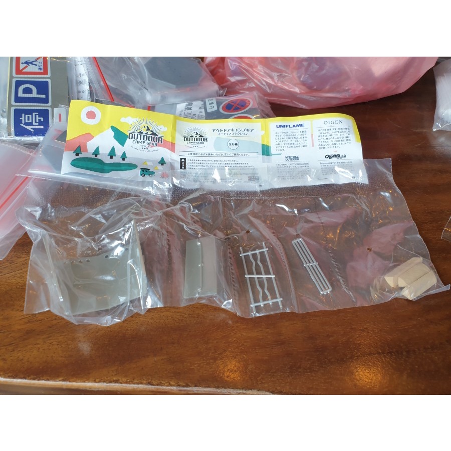 GASHAPON REMENT OUTDOOR CAMP GEAR UNIFLAME GRILLER ORI MURAH