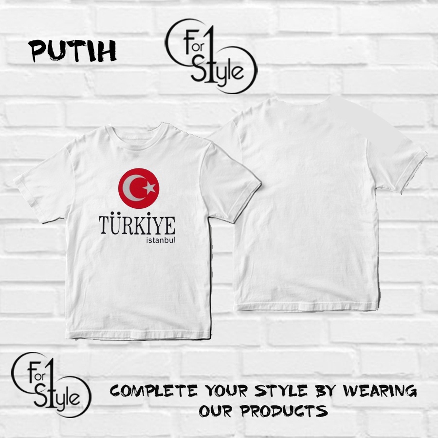 Sovenir kaos Istanbul sz L danXL dari negara Turkiye