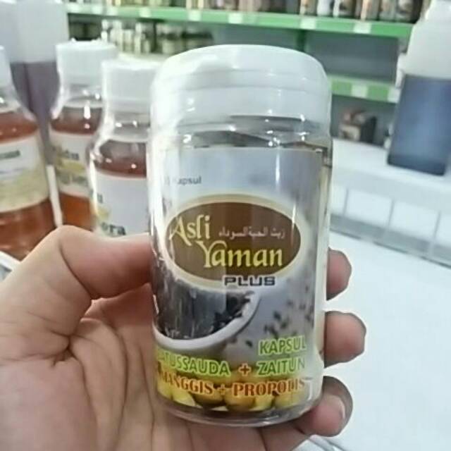 Asli yaman 4in1 manggis 100 kapsul