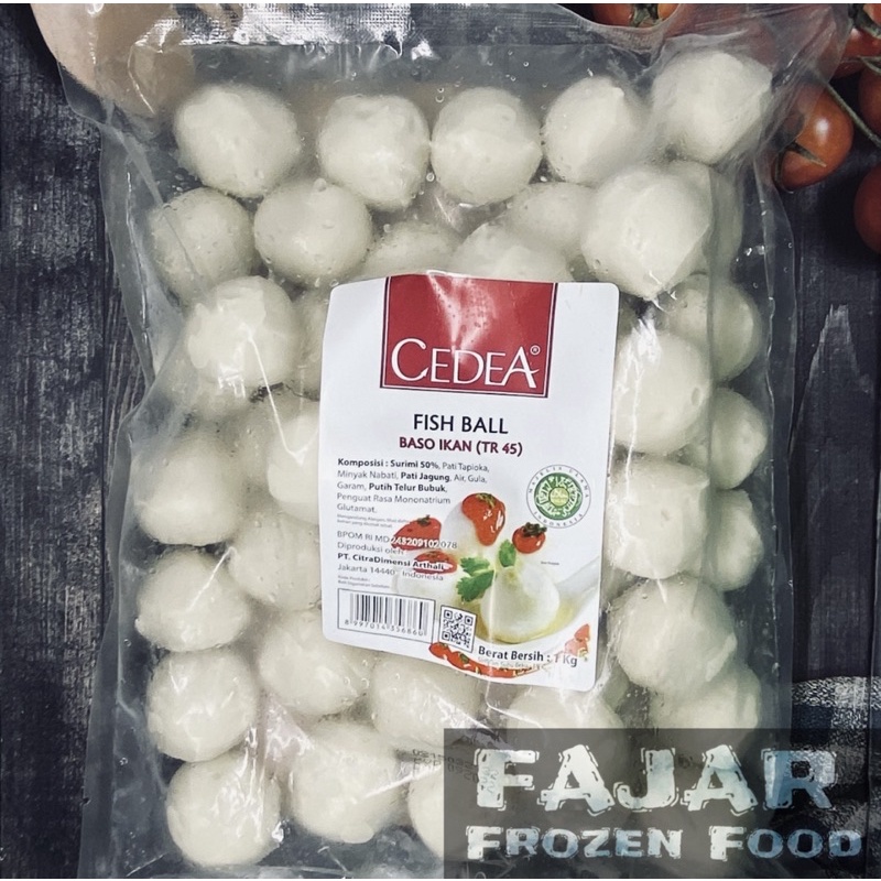 

Cedea Baso Ikan (Fish Ball) 1kg