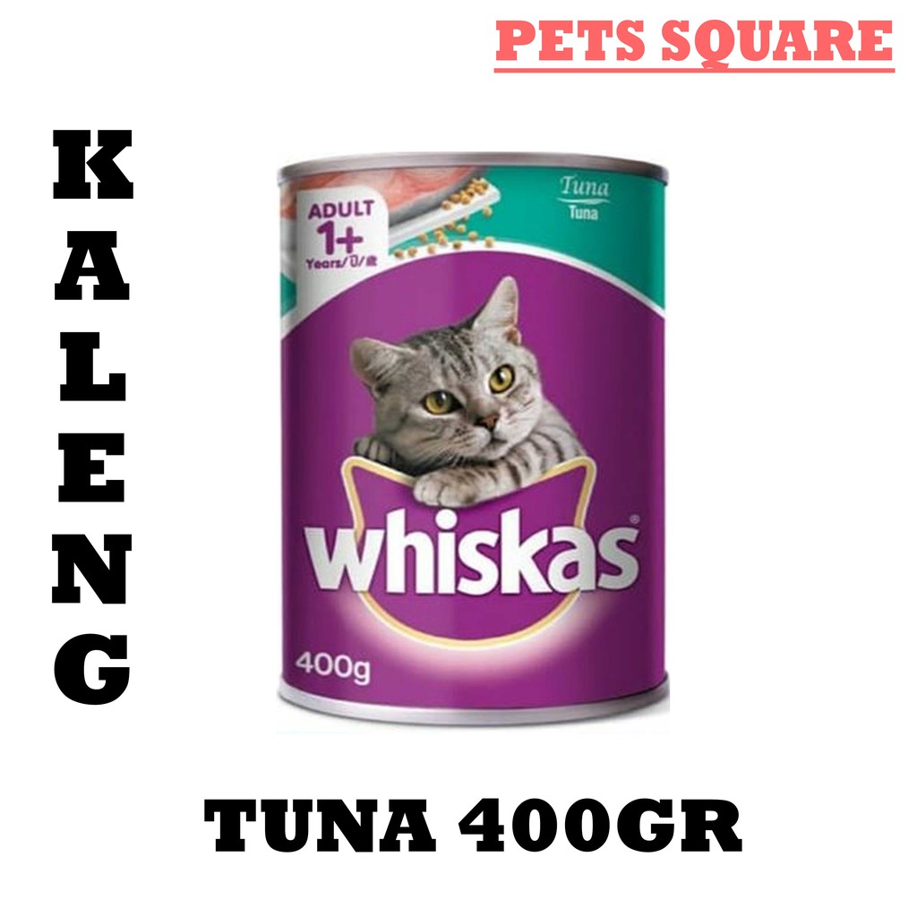 WHISKAS KALENG TUNA 400GR