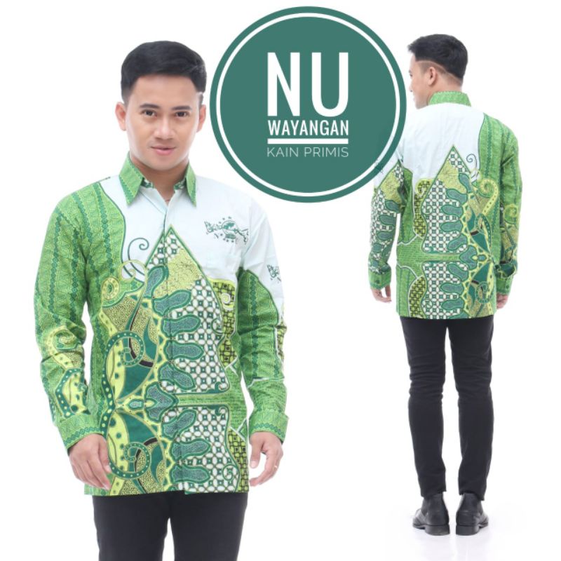 KEMEJA BATIK NU BATIK PRIA KEMEJA NU BAJU BATIK NU