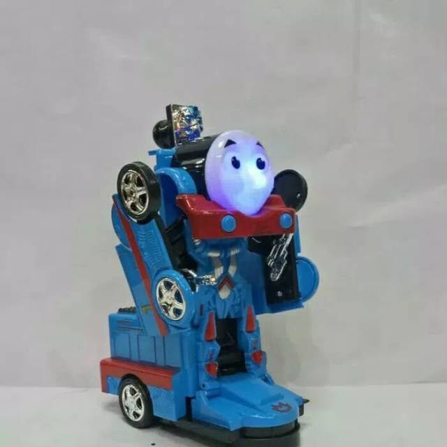 Mainan train go go thomas jadi robot