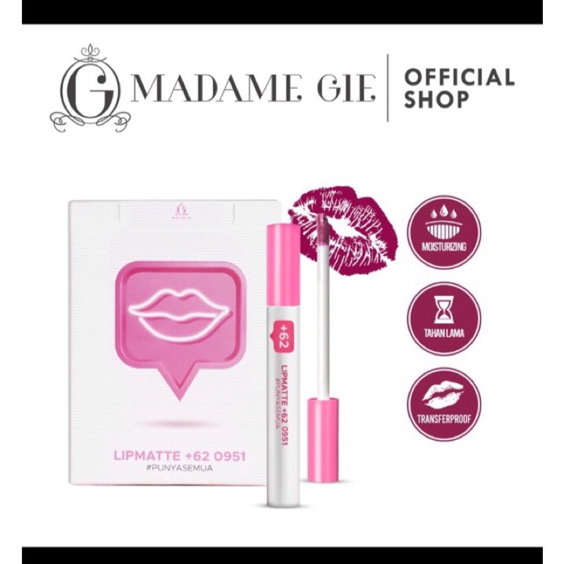 MADAME GIE LIPMATTE +62