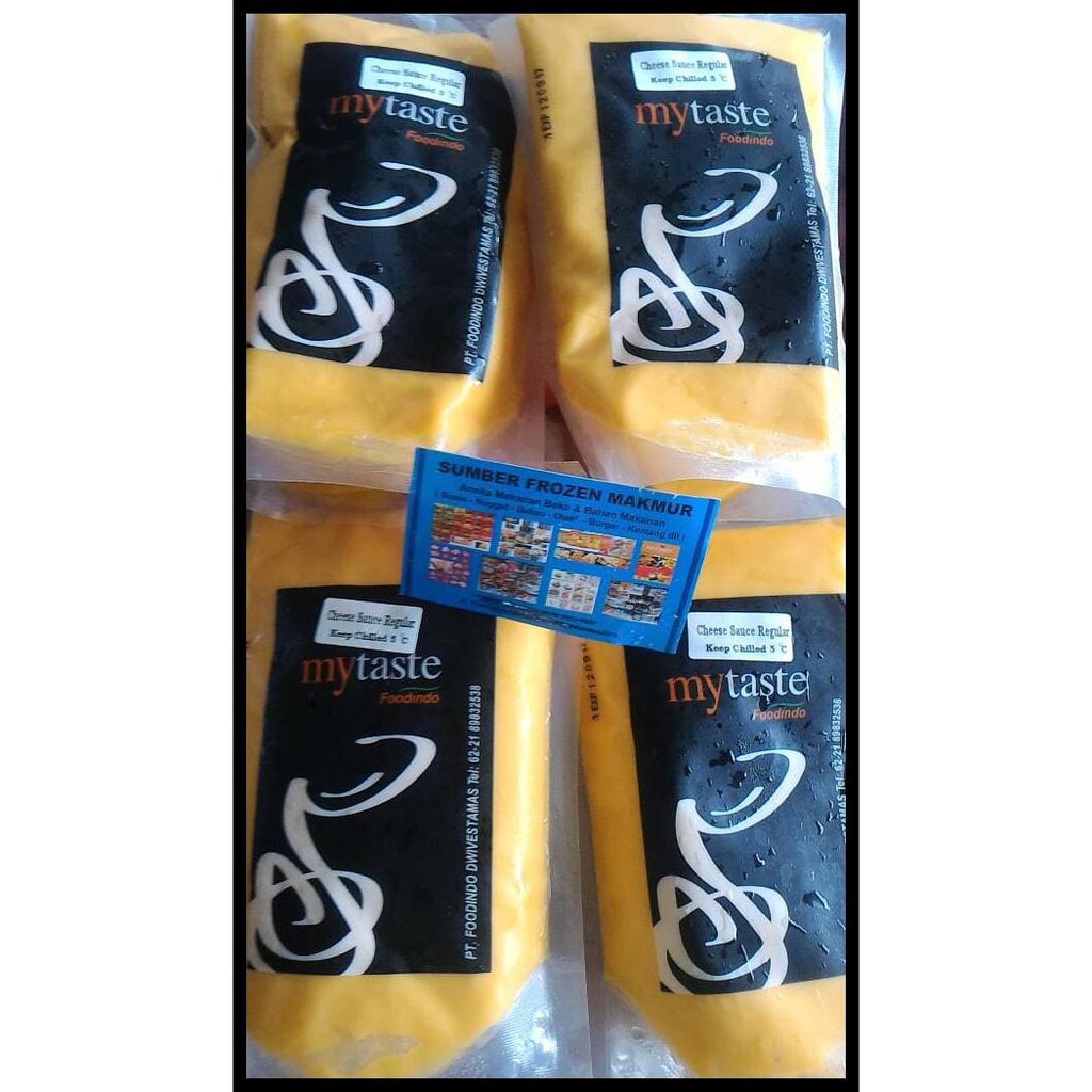 

KOMPLIT saus keju cheese sauce 500gr mytaste my taste