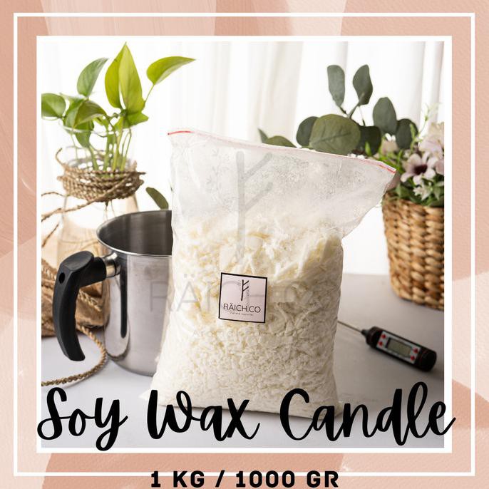 

Dekorasi/ Raw Soy Wax Flakes / Bahan Lilin Kedelai Mentah 1Kg /1000Gr - 1000 Gr, Soy Wax