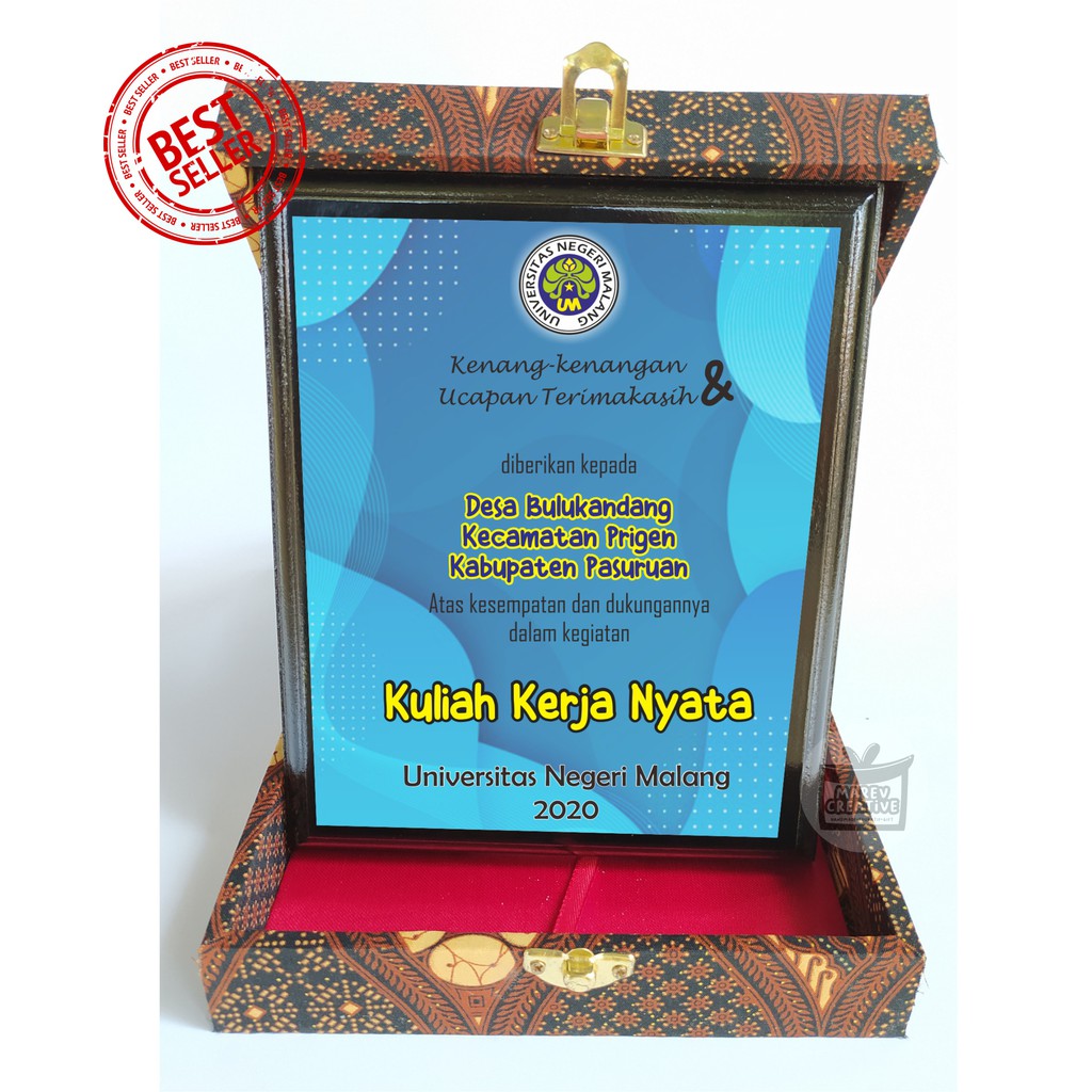 Contoh Ayat Plak Penghargaan