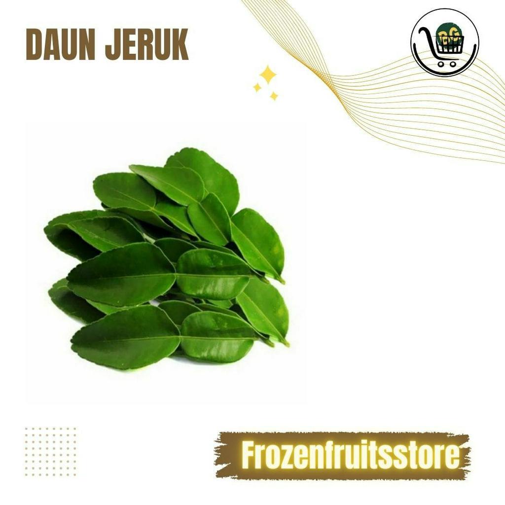 

Daun jeruk segar 125gr, daun jeruk