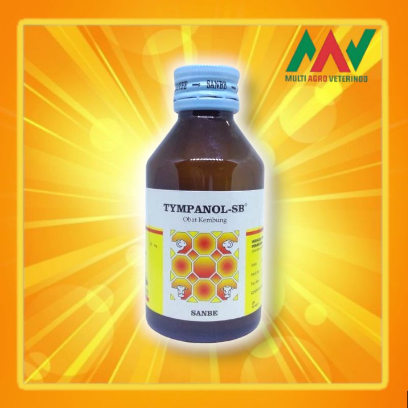 TYMPANOL SB 100ML Obat Kembung Hewan