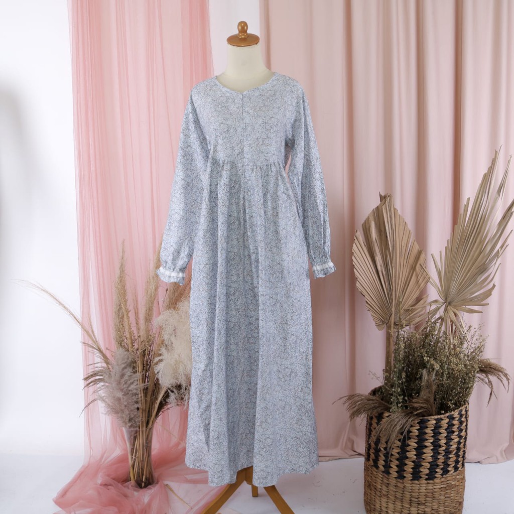 BEST SELLER!!!! GAMIS KATUN JEPANG KODE BLUE ABSTRAK