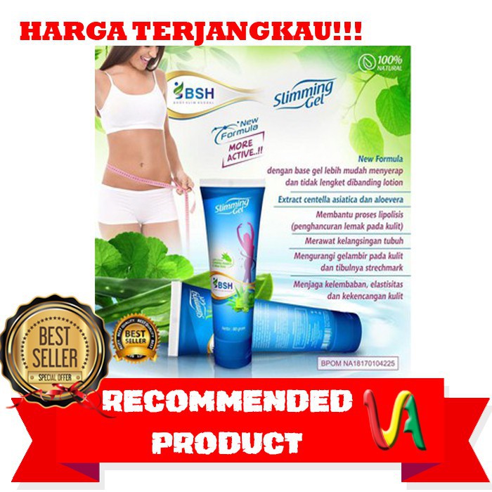 BSH Slimming Gel  BSH Lotion Lotion pelangsing Lotion BSH Body slimming herbal BSH BSH ORI