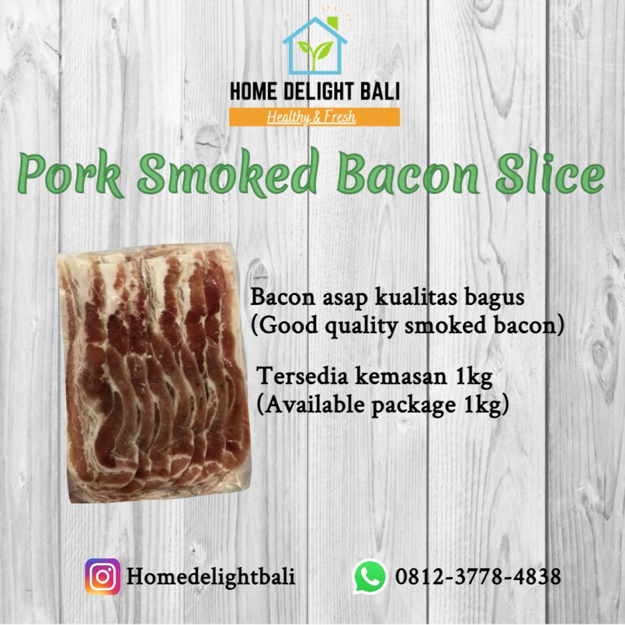 

Pork Smoked Bacon Slice