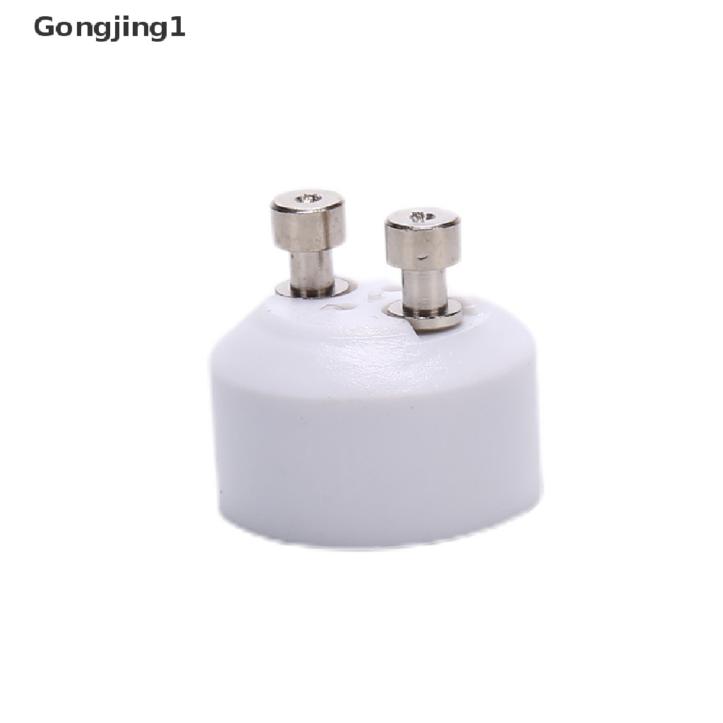 Gongjing1 GU10 Ke MR16 Adapter Konverter Socket Dasar Lampu Halogen