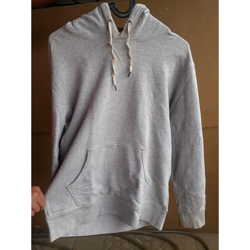 Hoodie Uniqlo Grey
