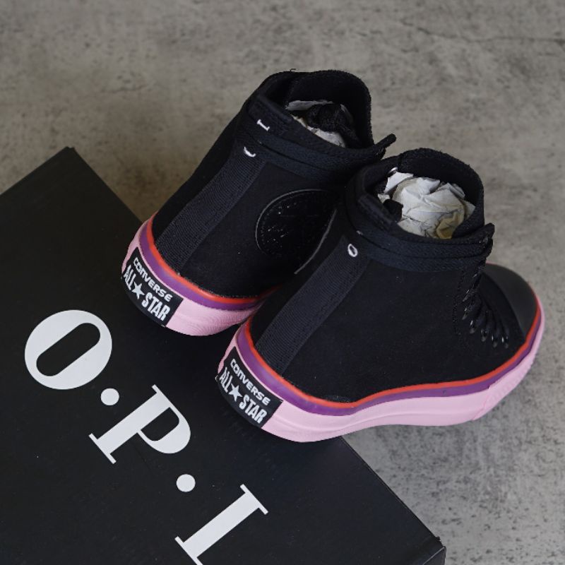 CONVERSE Clasic Hi X Opi Black Pink