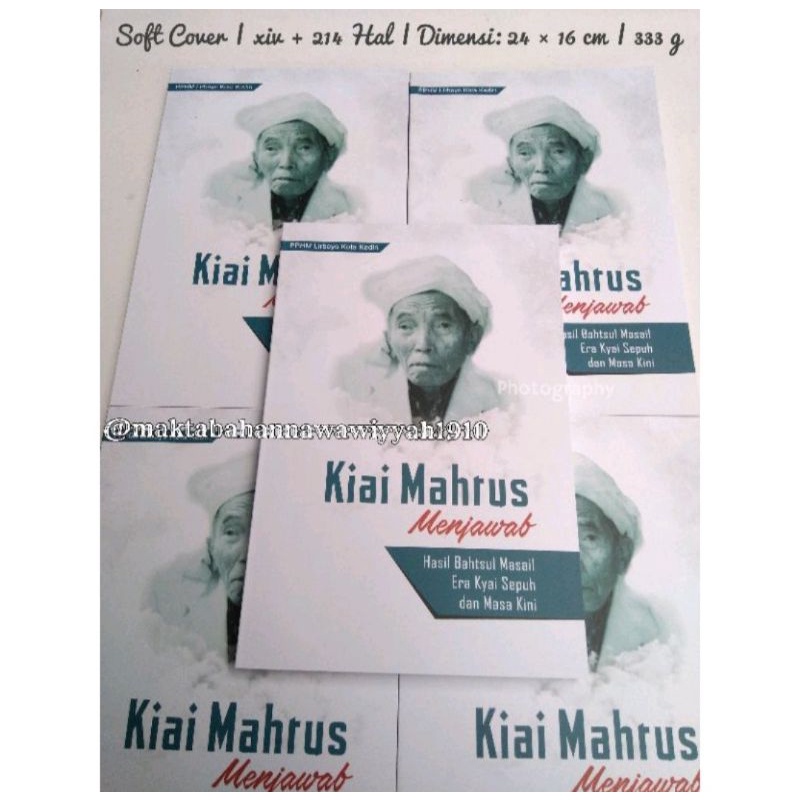 Asli Buku Kiai Mahrus Menjawab Hasil Bahtsul Masail Era Kiai Sepuh Masa Kini Shopee Indonesia