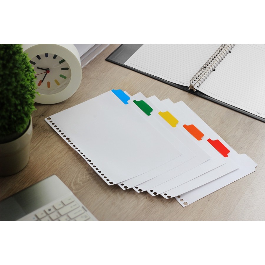 

[Zada] Bantex Divider Motif B5 26 Holes 6 Divider #8609