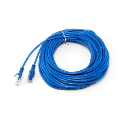 Kabel lan nyk 15m cat 5 5e utp network 10/100Mbps indoor - Cable internet rj45 cat5e 15 meter