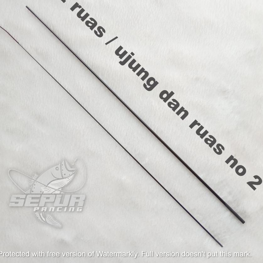 [IN.26Au22n] Ruas Joran Tegek Carbon 1 2 3 - Satu Set Ujung Joran Tegek Carbon - Blombongan Tegek Ca