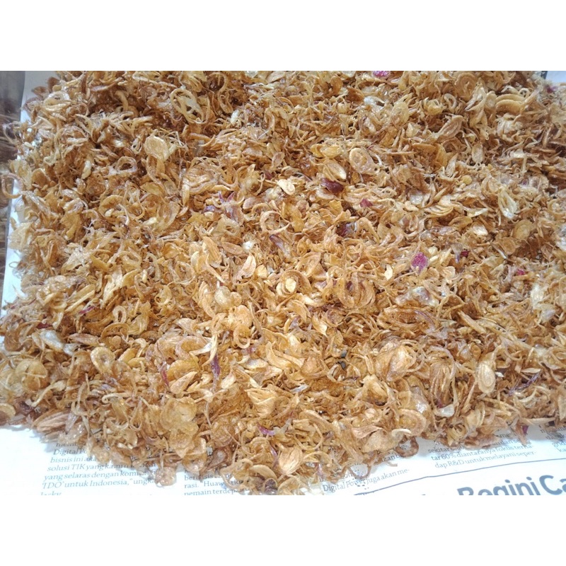 

BAWANG GORENG ASLI NO CAMPURAN BERAT 400gr