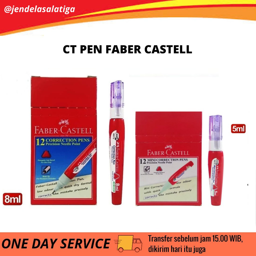 

CT PEN FABER CASTELL HARGA SATUAN