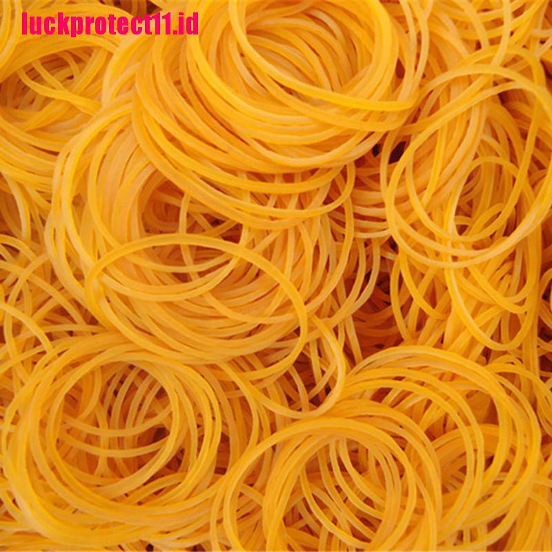 (LUCK) 100pcs Karet Gelang Elastis Untuk Mengencangkan Alat Tulis Sturdy