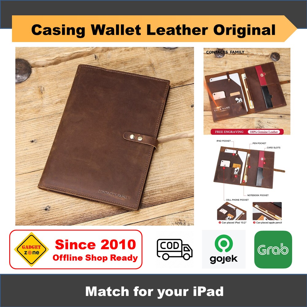 iPad Pro 11 2021 / 2020 / 2018 Inch Casing Wallet Leather Original
