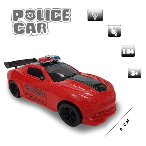 Mainan Anak Mobil-Mobilan/  Mainan Mobil Police 3D Light Music 5528