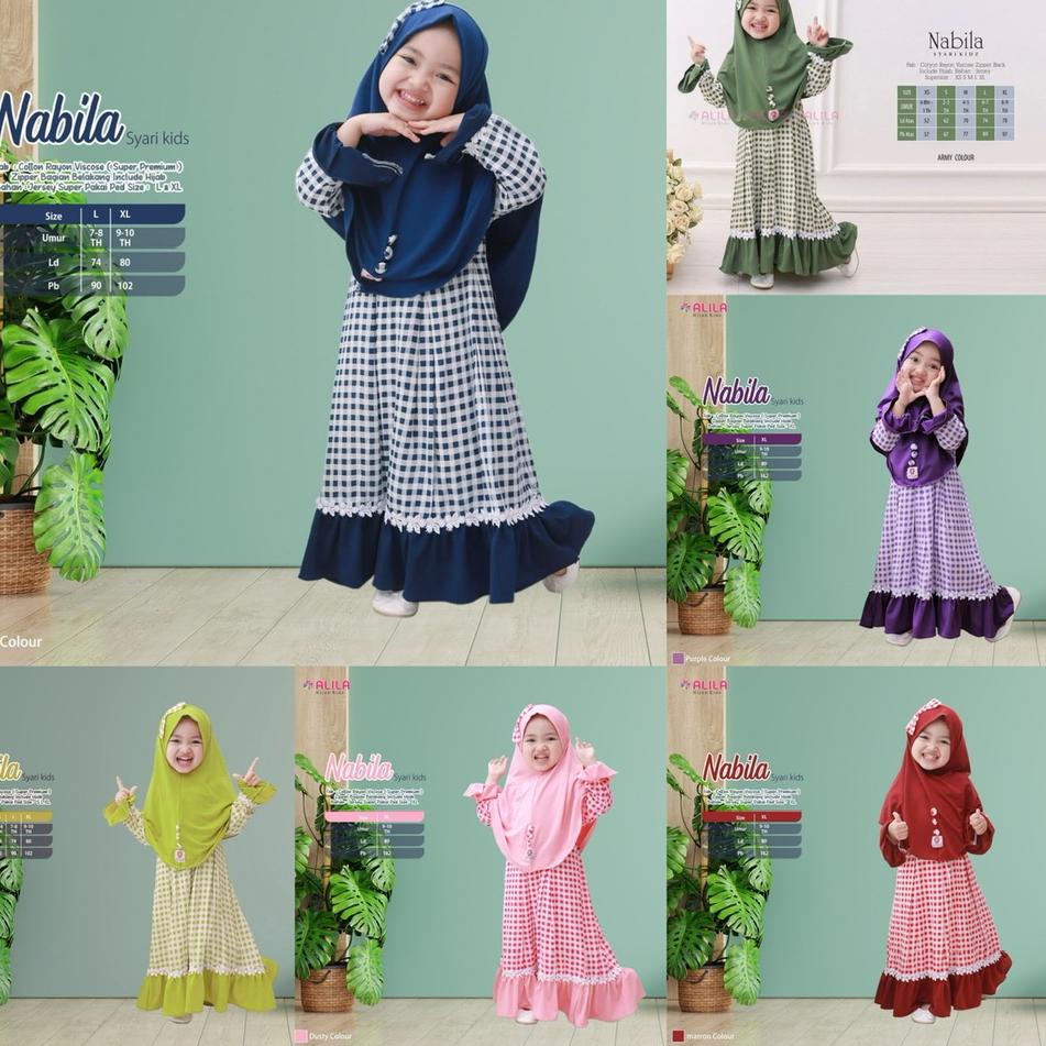 TGL.16Ap22ᵛ– NABILA KIDS BY ALILA - ORLEAN SET KIDS BY FARZOLA - CAMELIN / MENTARI / RAFELA KIDS BY 