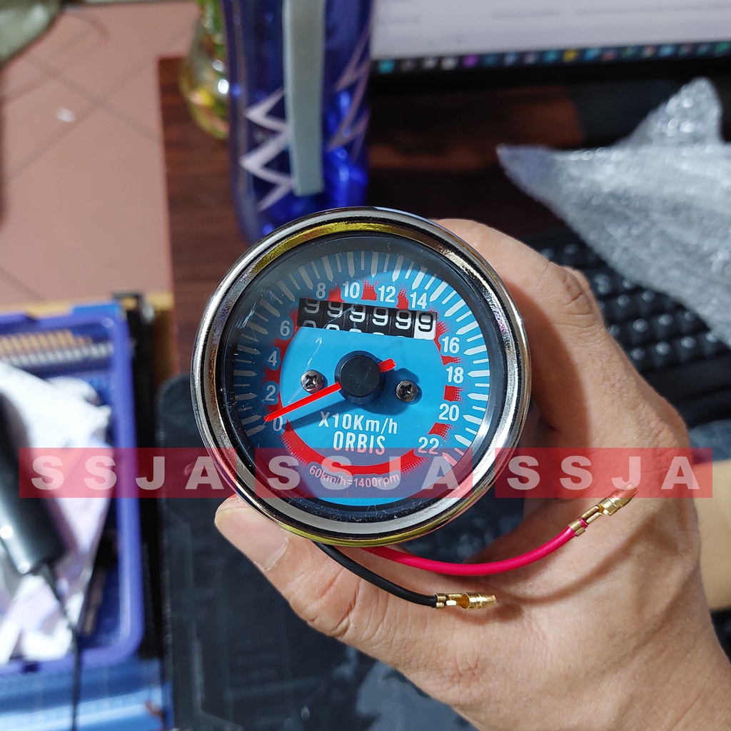 Speedometer LED/ Indikator RPM/ Kilometer LED Universal JYKT19