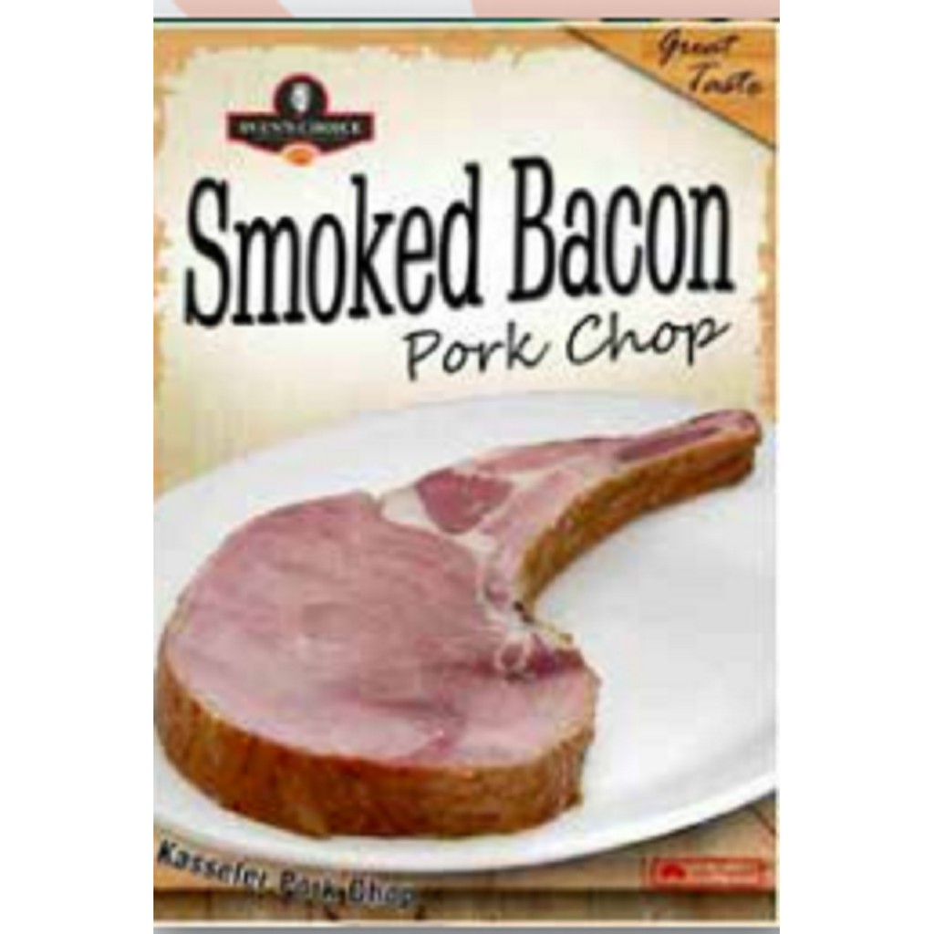 

Sven's choice smoked Bacon Pork Chop Christmas menu 180g