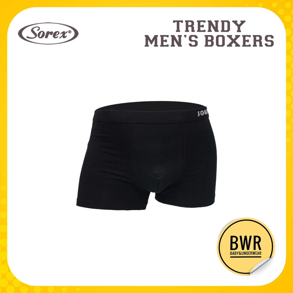 [ 2pc ] Boxer Sorex 38252 Polos / Celana Dalam Pria Trendy Men's Boxer | Bwr