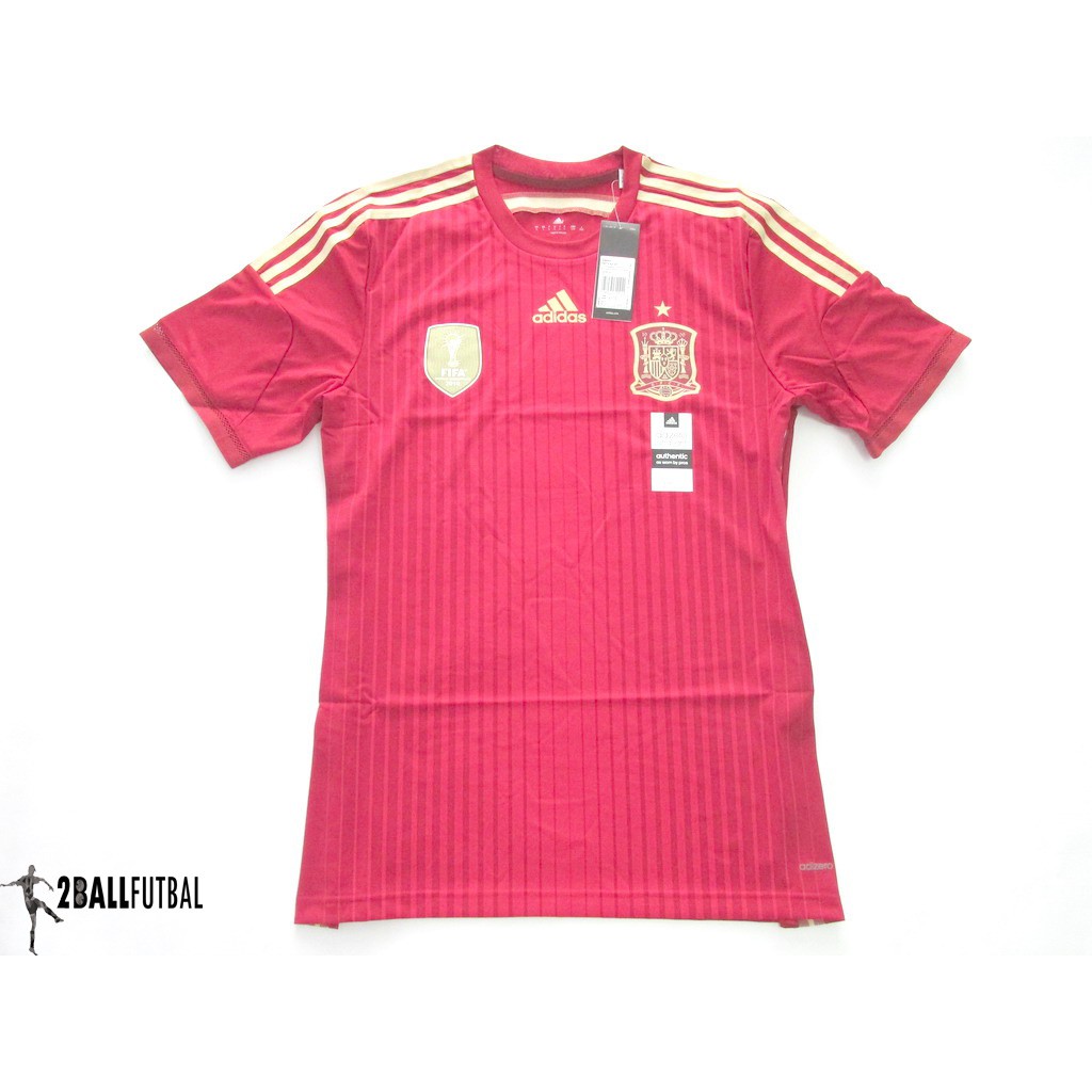 2013-2015 SPAIN HOME ORIGINAL JERSEY PLAYER ISSUE ADIZERO Size L *BNWT
