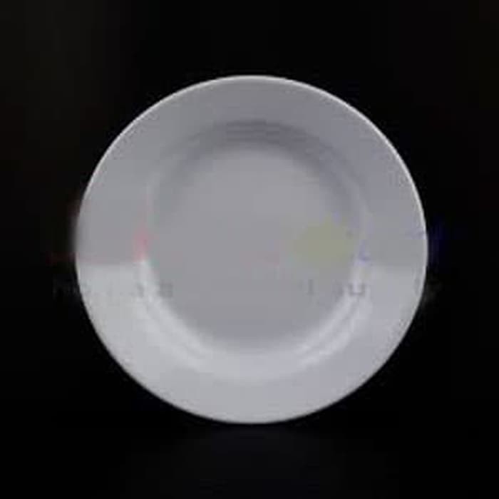 Hoover Piring Makan Cekung 9" Putih 4009A