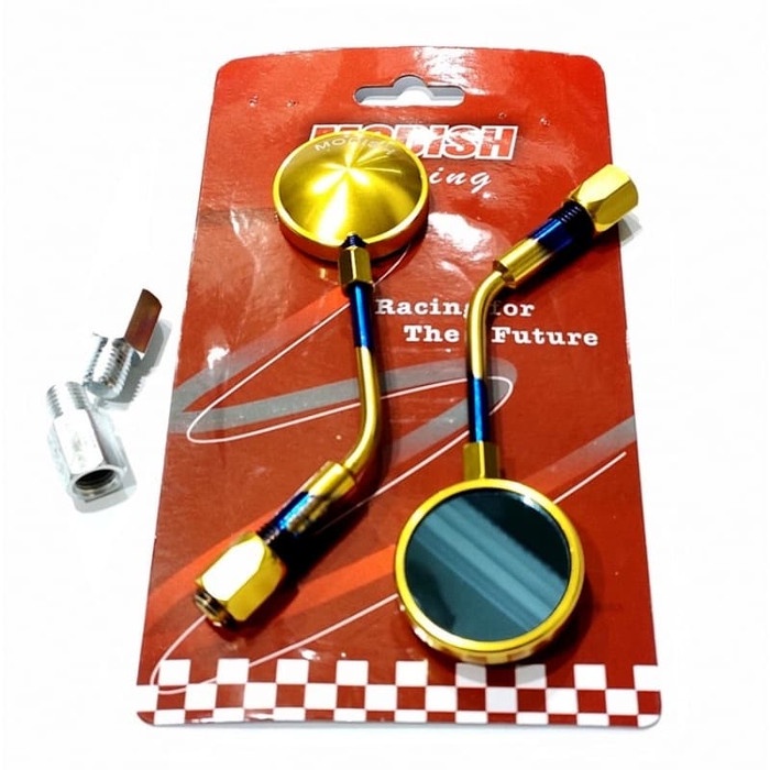 RSPS KACA SPION BULAT HONDA MINI KACA SPION HONDA BULAT MINI MODISH GOLD