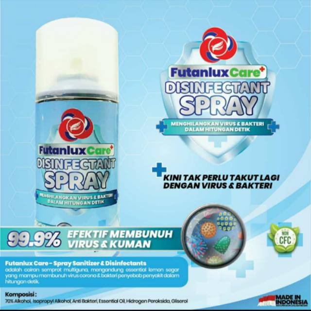 Futanlux Care Disinfectant Spray Virus Disinfektan