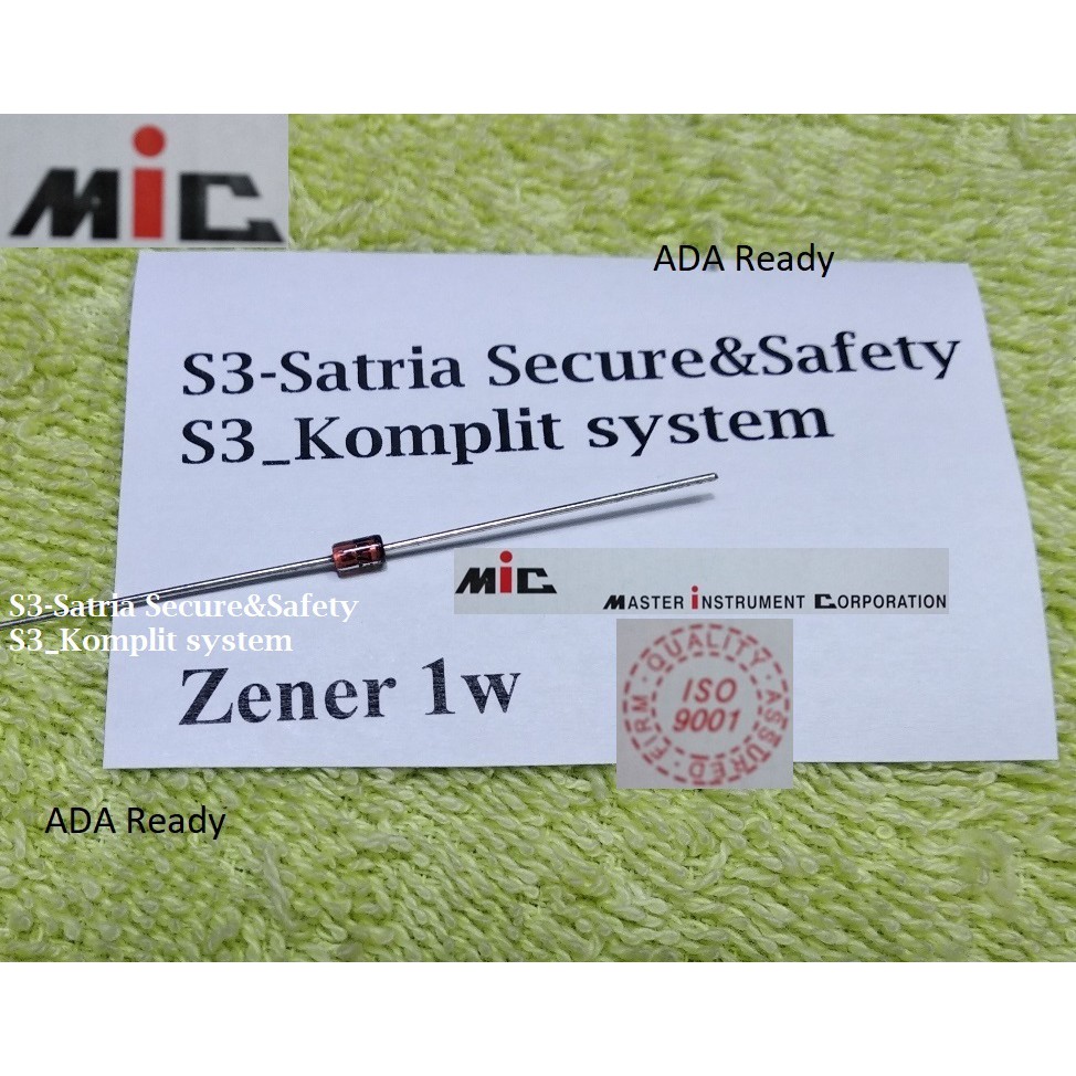 Zener 1w 13V Dioda IN4743 A Diode 1Watt 13Volt IN 4743 4743A