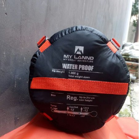 sleeping bag polar bulu BANTAL sparta waterproof