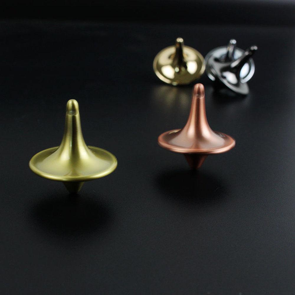 Needway Spinning Top Decor Hadiah Indah Mini Tidak Tahan Sangat Baik Akurat Gyroscope