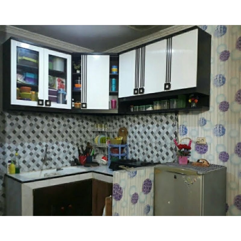KITCHEN SET ATAS DAPUR LETER L