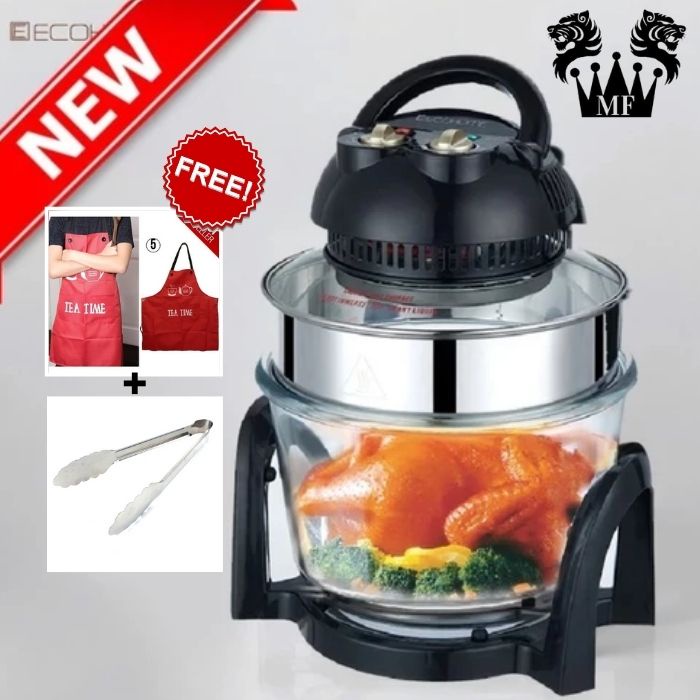 AIR FRYER ECOHOME ELECTRIC HALOGEN OVEN EHO-777 GARANSI RESMI