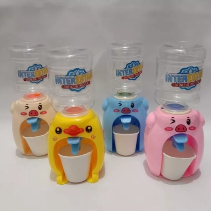 MAINAN MINI DISPENSER BISA MENGELUARKAN AIR / MAINAN GALON AIR / MAINAN DISPENSER ANAK MURAH