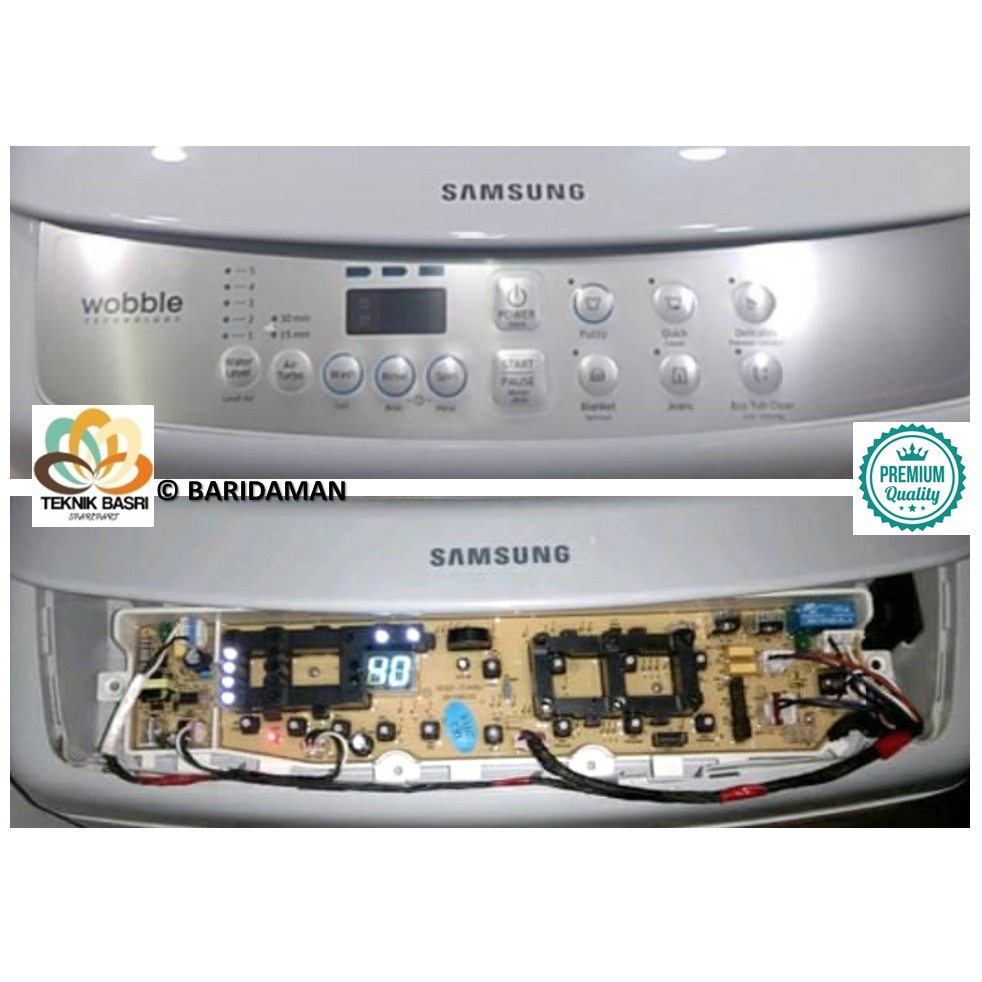 MODUL Mesin Cuci Samsung Diamond 13 tombol WA70H4000SG/SE WA85H4400SS WA80H4000SW WA85F5S3