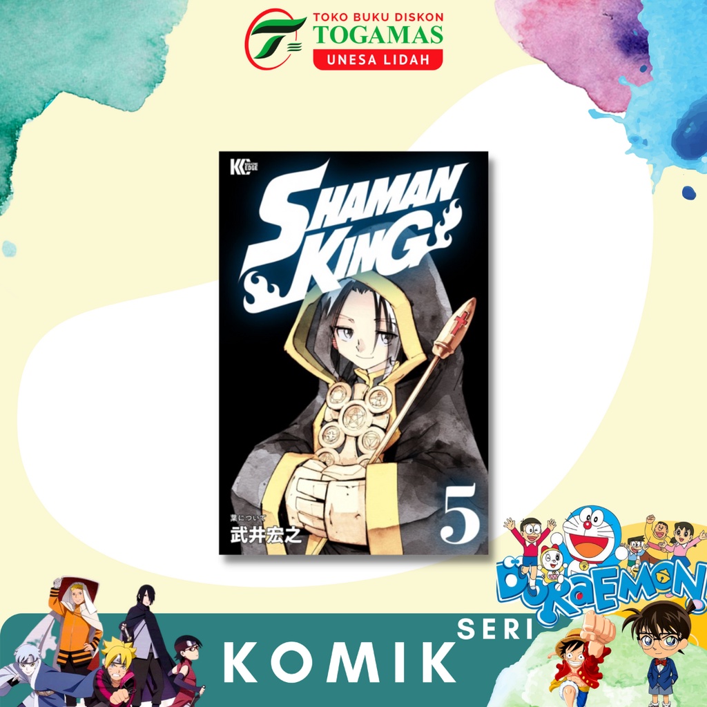 KOMIK SHAMAN KING COMPLETE EDITION 01, 02, 03, 04, 05, 06, 07 KARYA HIROYUKI TAKEI