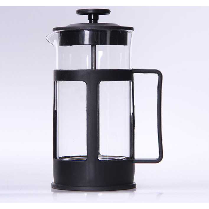 French Press Coffee Maker Pot 350ml 600ml Stainless Steel / Alat Pembuat Kopi Press Teapot Bening / Teko Kopi Espresso Barista Restoran Tahan Panas / Katel Penuang Penyaji Minuman / Teko Seduh Kopi / Teko Pitcher Kopi Stainless Steel Murah Original