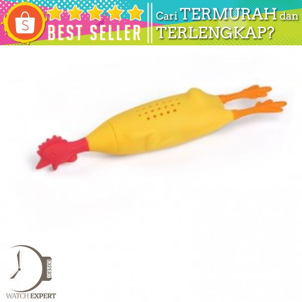 Saringan Infuser Container Ramuan Herbal Model Ayam - Yellow