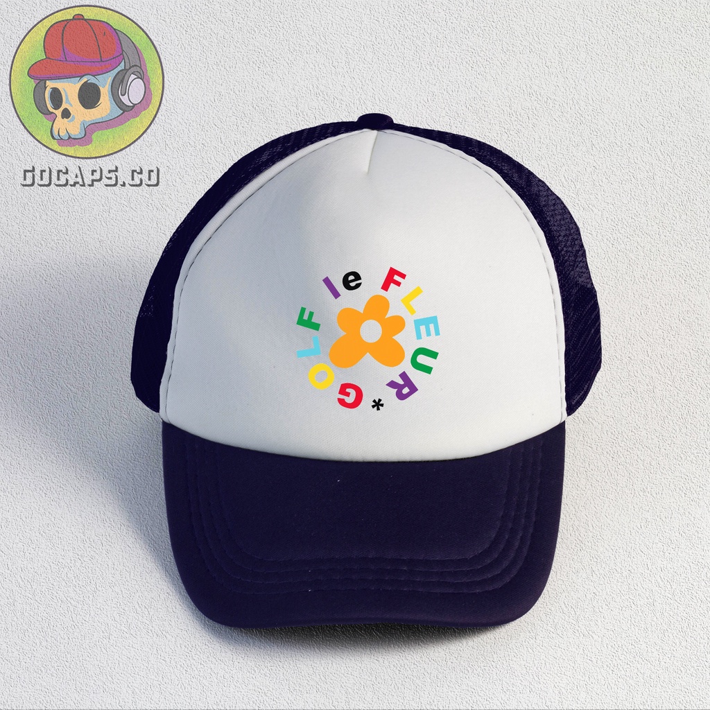 Golf Le Fleur | Trucker Hat | Topi Pria | Trucker | Baseball | Brand | Topi Jaring | Gocaps